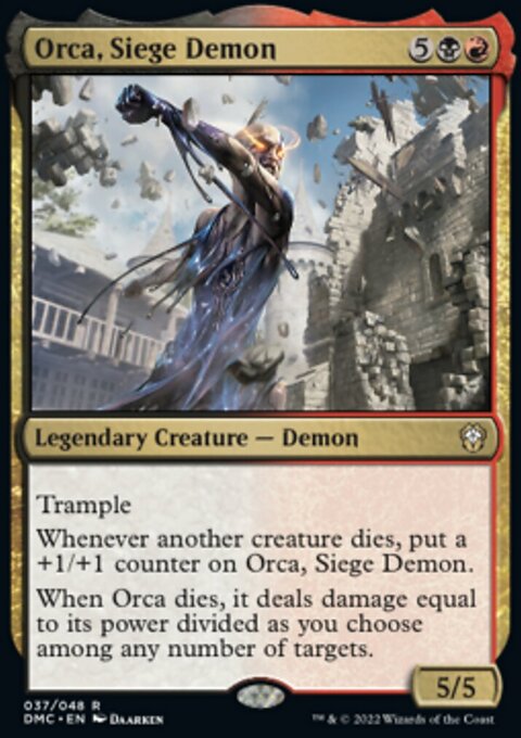 Orca, Siege Demon